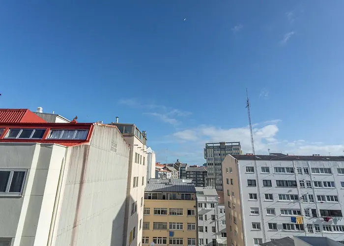 Atico Playa Orzan Centro Garaje Gratis Mismo Edifici0